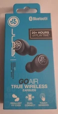 JLab Audio EBGOAIRRBLK82 In the Ear Headphones - Black -Bluetooth