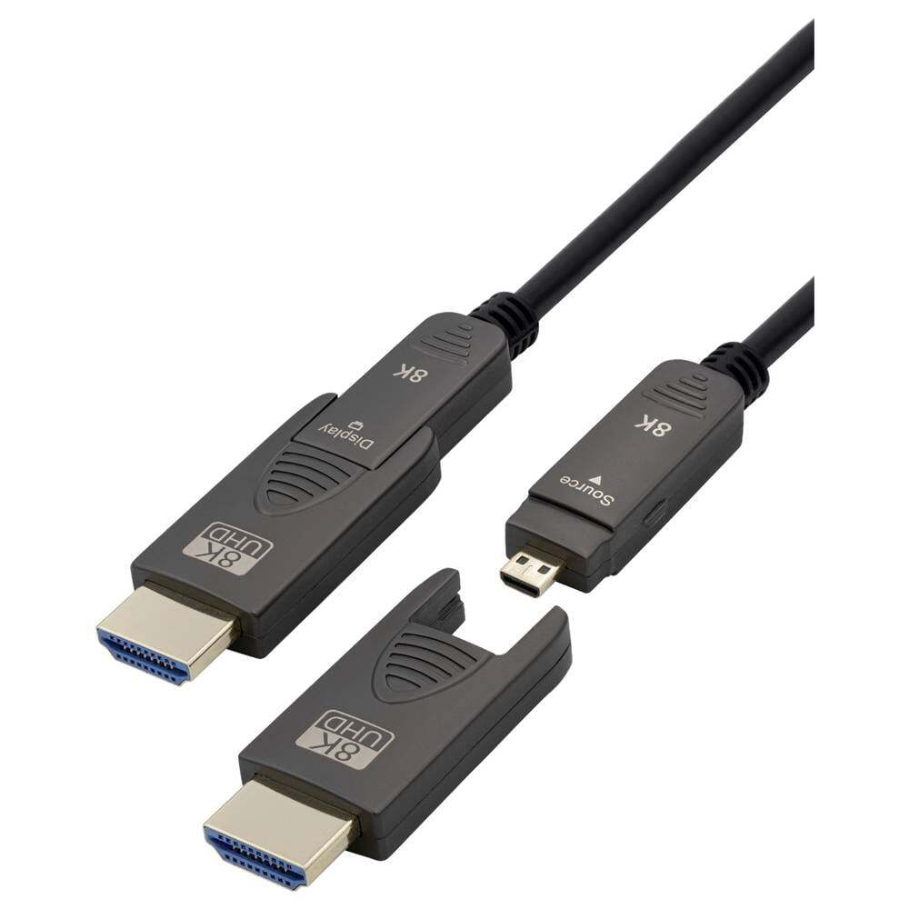 Кабель Maxtrack HDMI Anschlusskabel 30 м Schwarz C504-50ML 8K UHD HDMI-кабель