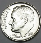 1961 P Uncirculated Roosevelt Silver Dime  BU