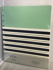 TUL Discbound Notebook Covers, Letter Size, Mint Stripes, Pack of 2 Covers