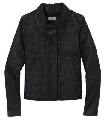 Helmut Lang Zip Denim Jacket Helmut Lang Funnel Neck Denim Jacket