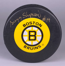 Gregg Sheppard Boston Bruins Autographed Signed Hockey Puck AMCo COA 26899