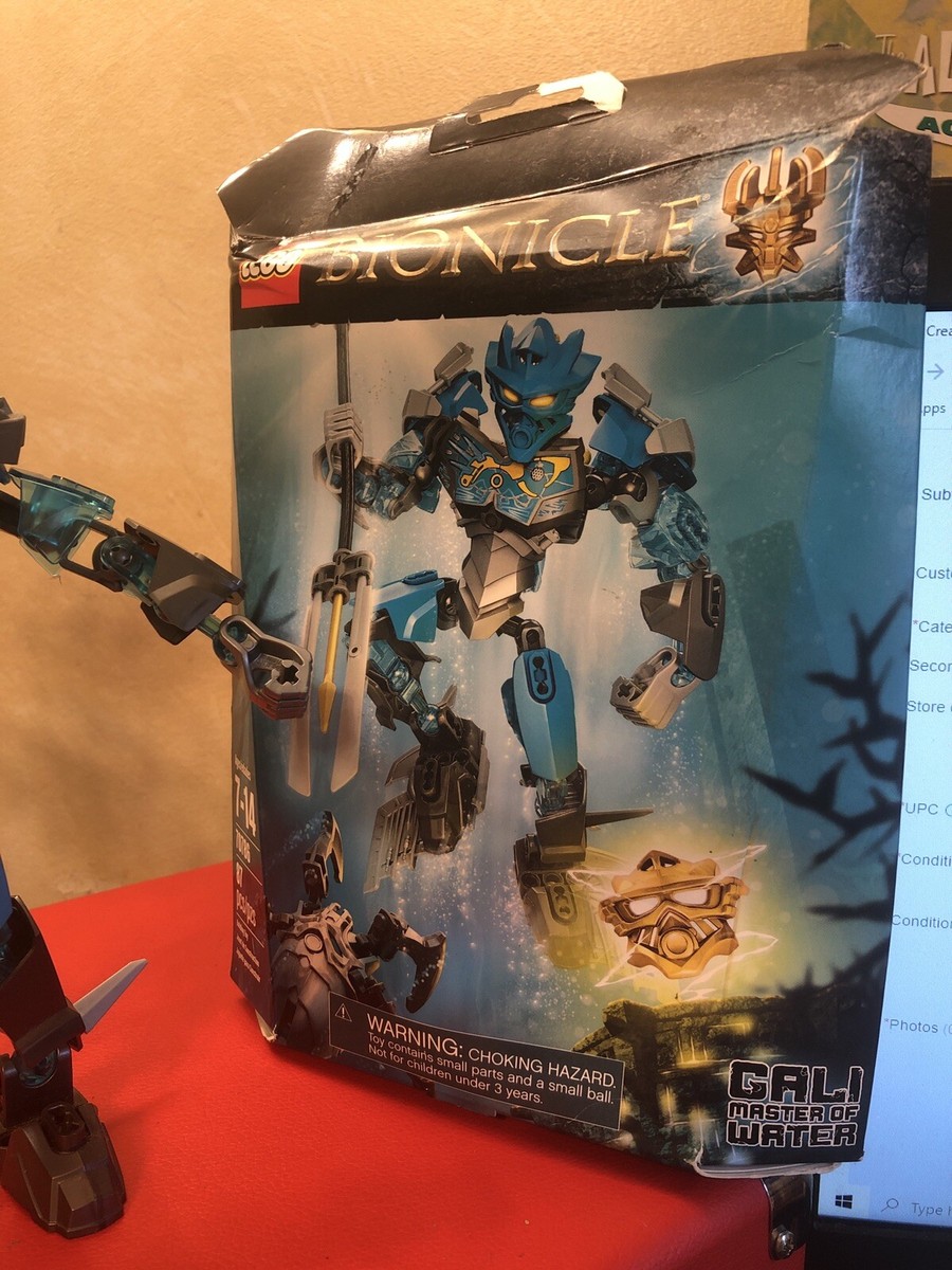 LEGO Bionicle 70786 Gali Master of Water Brand preowned no xtra