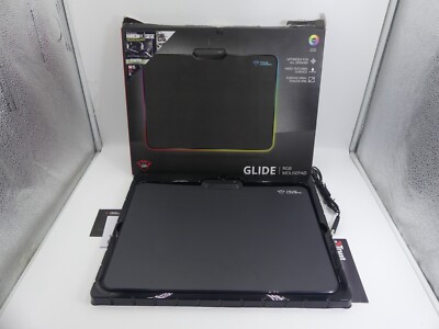 TRUST 21802 GXT760 GAME GAMING MOUSE PAD MAT 350MM X 250MM, ILLUMINATED EDGES