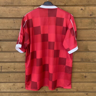 Vintage Rare Aberdeen 1987 1990 Home Football Shirt Soccer Jersey