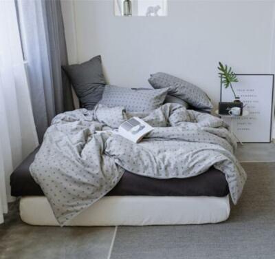 3D Grauer Stil NAM94899 Bett Kissenbezüge Decke Bettdecke Abdeckung Set Fay