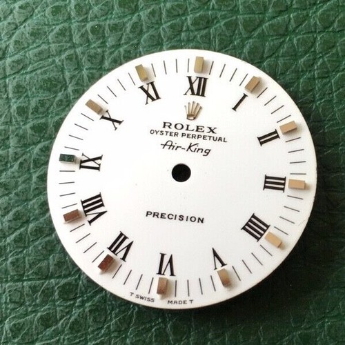 Quadrante Rolex AirKing Bianco 5500-14010-14000-14010M-14000M-114210-114200  | eBay