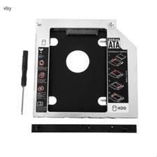 For Laptop HDD Universal CD/DVD Caddy 12.7mm SATA to SATA Hard Drive Adapter