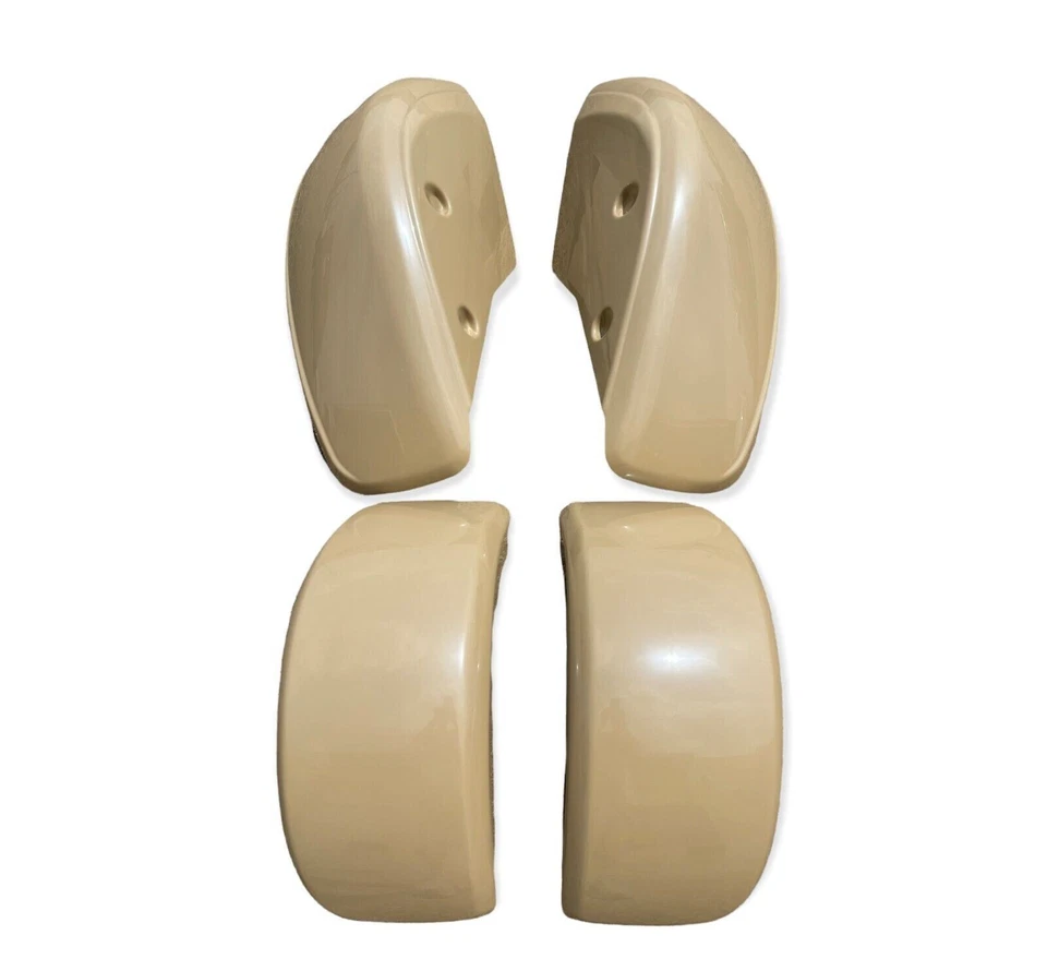 JUEGO GUARDABARROS DELANTERO Y TRASERO HONDA FL250 ODYSSEY FL 250 77 - 84 PLÁSTICO ARENA DESIERTO Foto 2 de 2