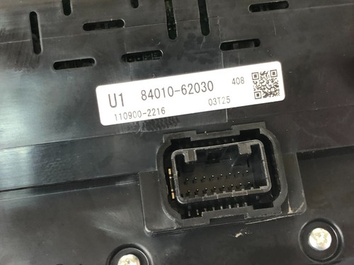 Toyota Mirai AC Climate Control Switch Panel 84010-62030 - Picture 9 of 9