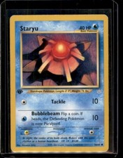 Staryu 56/64 1st Edition Neo Revelation Non Holo Heavy Play