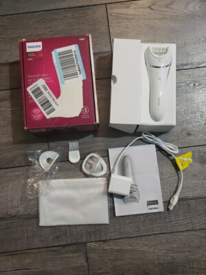 Philips Beauty Epilator Series 8000 for Women, with 3 Accessories, BRE700/04
