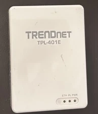 TRENDnet TPL-401E2K/A Powerline 500 AV Gigabit Adapter Kit Up to 500Mbps Tested.