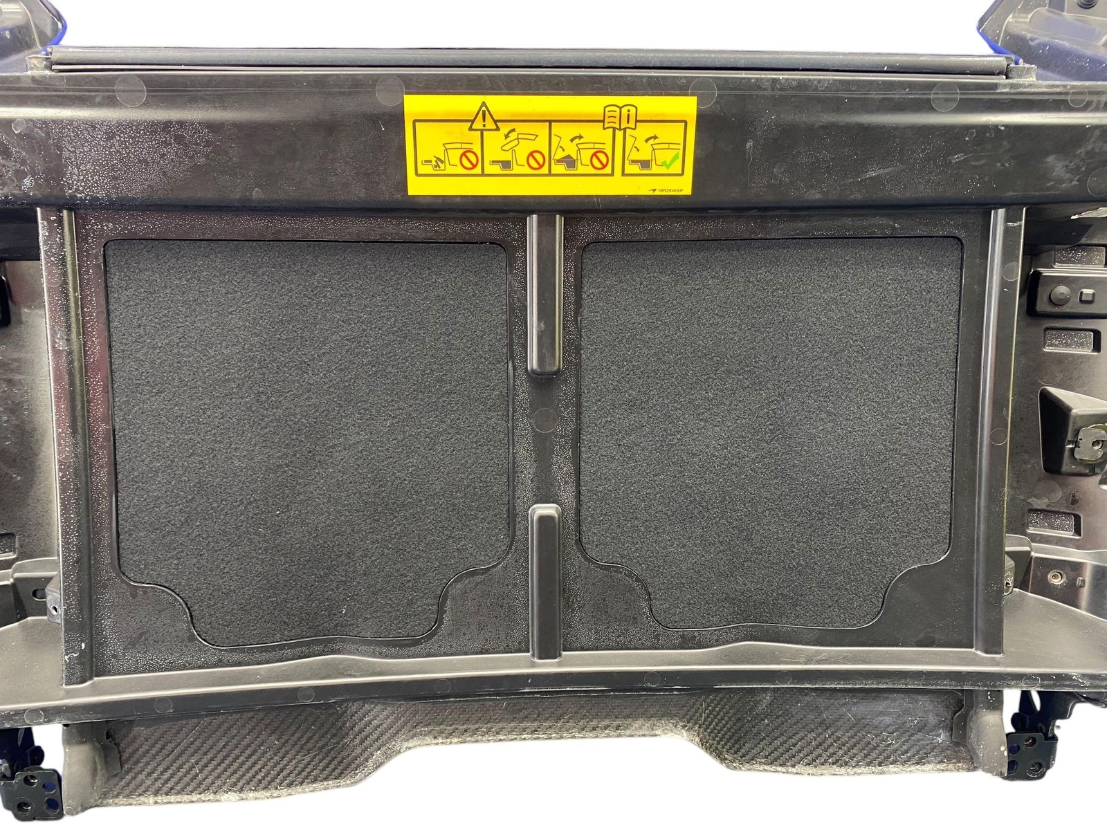 2016-2021 MCLAREN 570S REAR UPPER ROOF TRIM TONNEAU COVER PANEL W/ CARBON FIBER