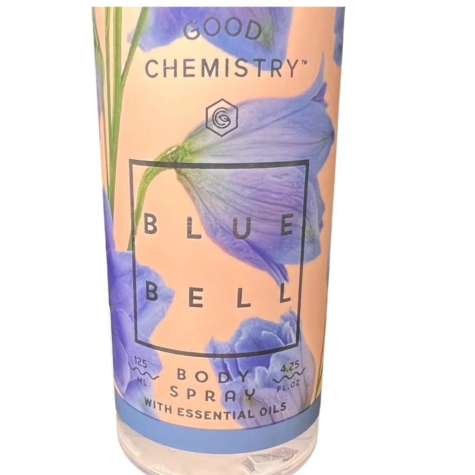 Good Chemistry Blue Bell Body Spray Essential Oils 4.25oz New DISCONTINUED - Image 3 of 4