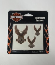 Official Harley Davidson Temporary Tattoos