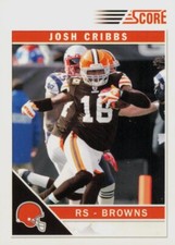 2011 Score Glossy - #71 Josh Cribbs