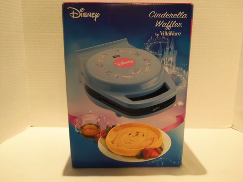 DISNEY CINDERELLA WAFFELMACHER 2005 NEU BOX - CINDERELLA & PRINCE COACH - SELTEN