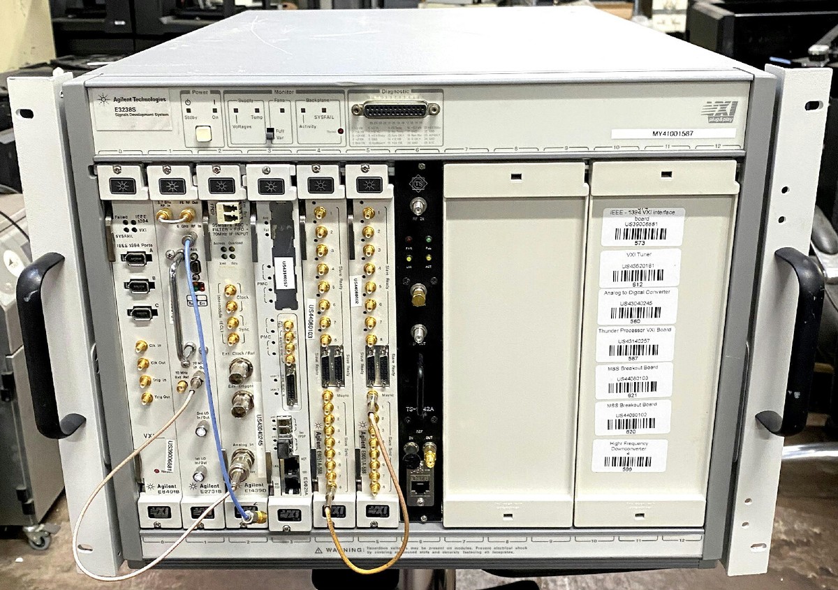 HP/Agilent E3238S / E8403A VXI Mainframe w E9821A / E8491B HP/Agilent E3238S / E8403A VXI Mainframe w E9821A / E8491B