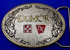 Dumor Tractor Supply Company Agriculture Farm Products Advertisement Belt Buckle