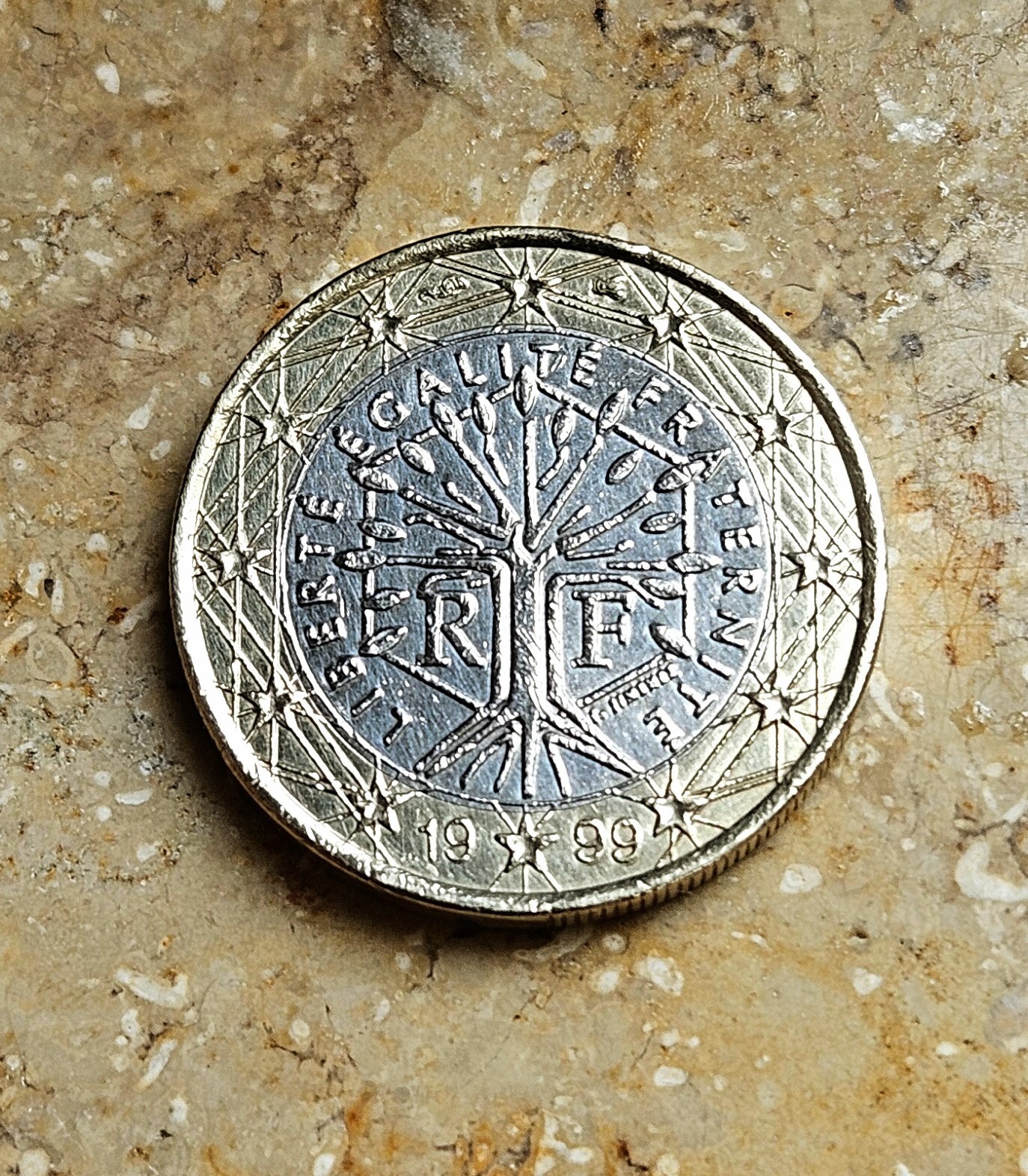 1 Euro Münze Liberte Egalite Fraternite 1999 Fehlprägung Erkennen 1 Euro Münze Frankreich 1999 Liberte Egalite Fraternite Fehlprägung | eBay