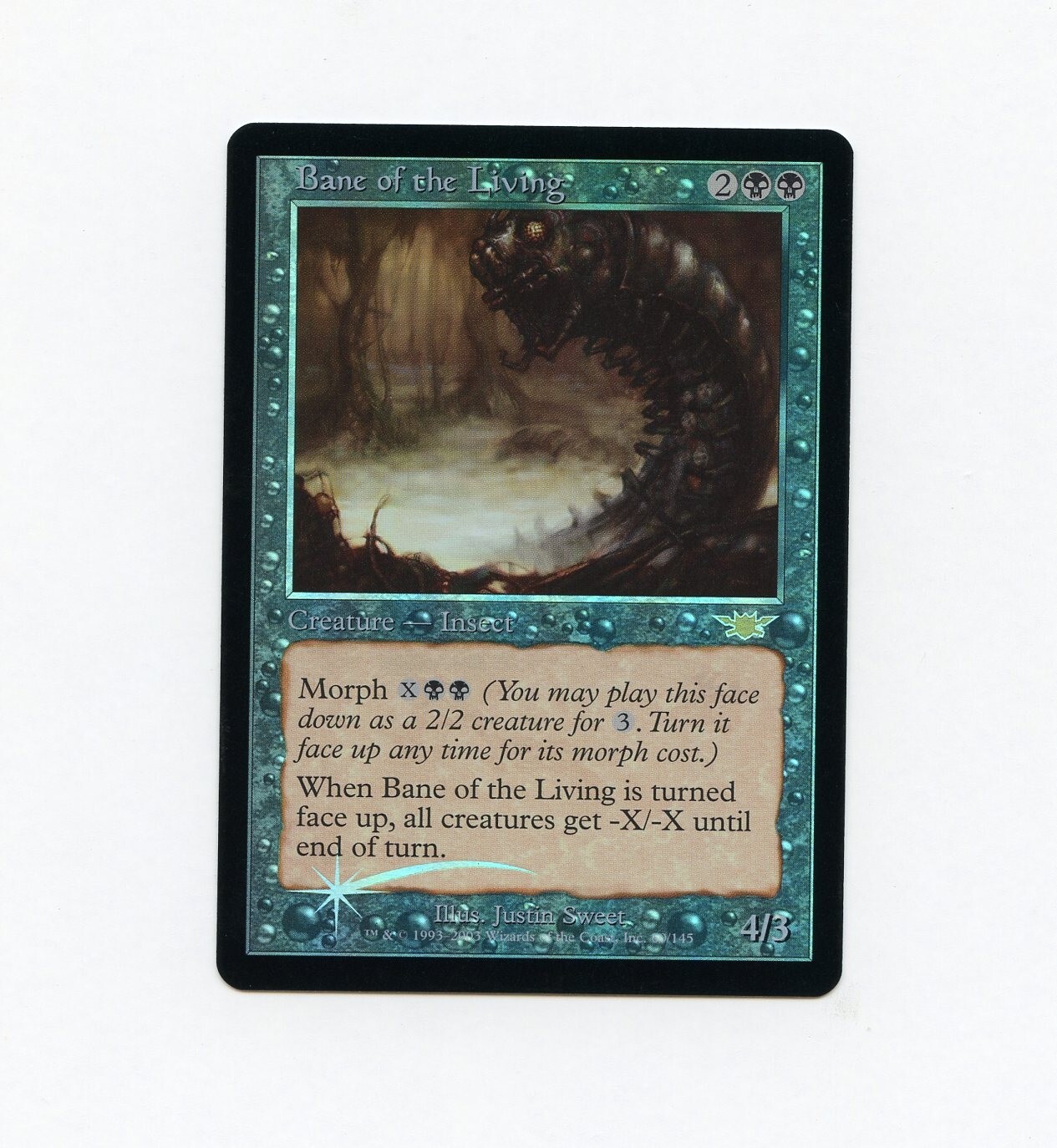 Bane of the Living Legions FOIL NM Magic the Gathering