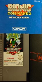Gioco originale &ldquo;Bionic Commando &ldquo; Nintendo Nes con libretto di istruzioni.