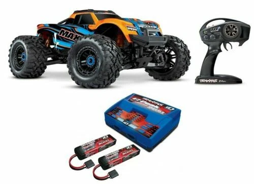 Coches y motos de radiocontrol verdes Traxxas