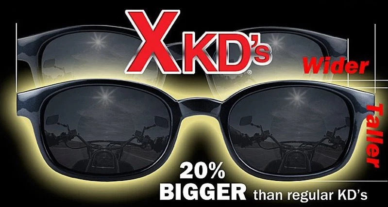 X KD’S BIKER DISEÑO FIBRA CARBONO GAFAS DE SOL ESTUCHE BLANDO GRATIS 20% MÁS GRANDE MOTOCICLETA Foto 3 de 4