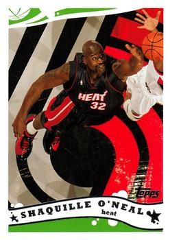 2005-06 Topps #100 Shaquille O'Neal HEAT