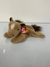 Ty Beanie Baby Derby The Horse With Tag Retired 1995 Vintage Soft Mane