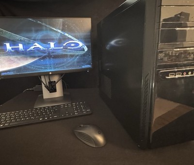 Retro Gaming PC Intel E5400 ATI FirePro V4800 8GBDDR3 Win10Classic Titles Ready!