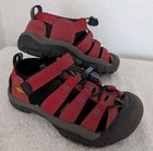 Keen Newport H2 Sandals Shoes Boys Youth Size 1 Red Water Sport Hiking Trail