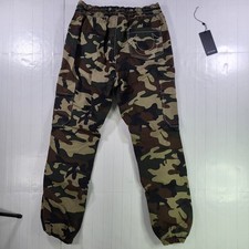 True Religion Camo Cargo Joggers Small Men's 30-34 Custom Elastic Waist