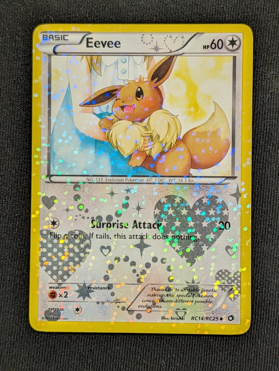 イーブイ RC14/RC25 ポケモンカード 英語版 25+ Eevee RC14/RC25 Legendary Treasures: Radiant Collection for