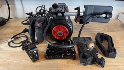 Canon Cinema EOS C200 EF Body w/EVF & LCD Monitor, Grip, 445 Hrs. BP-A30 Extras!