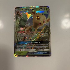 Pokémon Card - Leafeon GX SM146 - Black Star Promo - Ultra Rare - NM on eBay