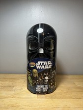 SEALED Mighty Beanz Star Wars Darth Vader Tin Collector Case  2 Beanz Holds 40 