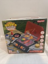 Interactive Kids BBQ Grill Playset - Safe, Fun Toy with Expandable Cooking Area
