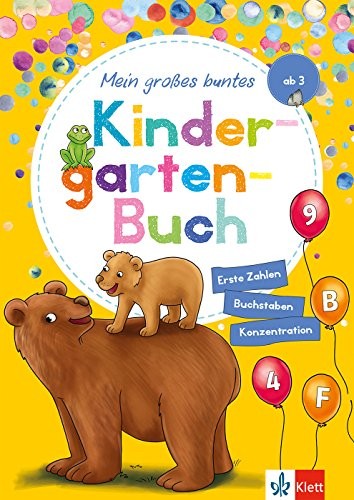Klett Mein großes buntes Kindergarten-Buch: Erste Zahlen, Buc (Copertina rigida)