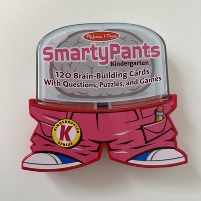 Melissa And Doug Smarty Pants Kindergarten Genius Brain Building Card Game NEW