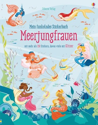 Fiona Watt / Mein funkelndes Stickerbuch: Meerjungfrauen /  9781789410914