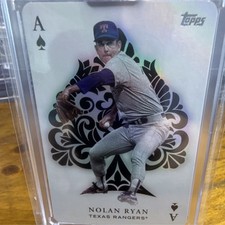 Topps 2023 Series 1 Nolan Ryan Texas Rangers All Aces AA-1 Insert Card