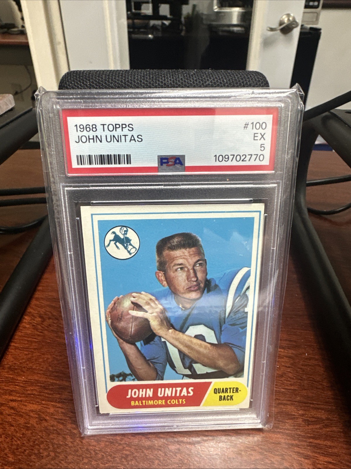 1968 Topps - Johnny Unitas #100 PSA 5