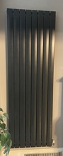 Anthracite Grey Upright Single Radiator
