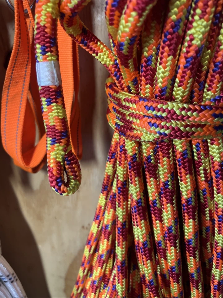 Cuerda de escalada Arborist AllGear 24 hilos 11,8 mm línea 6700 lb Foto 2 de 3