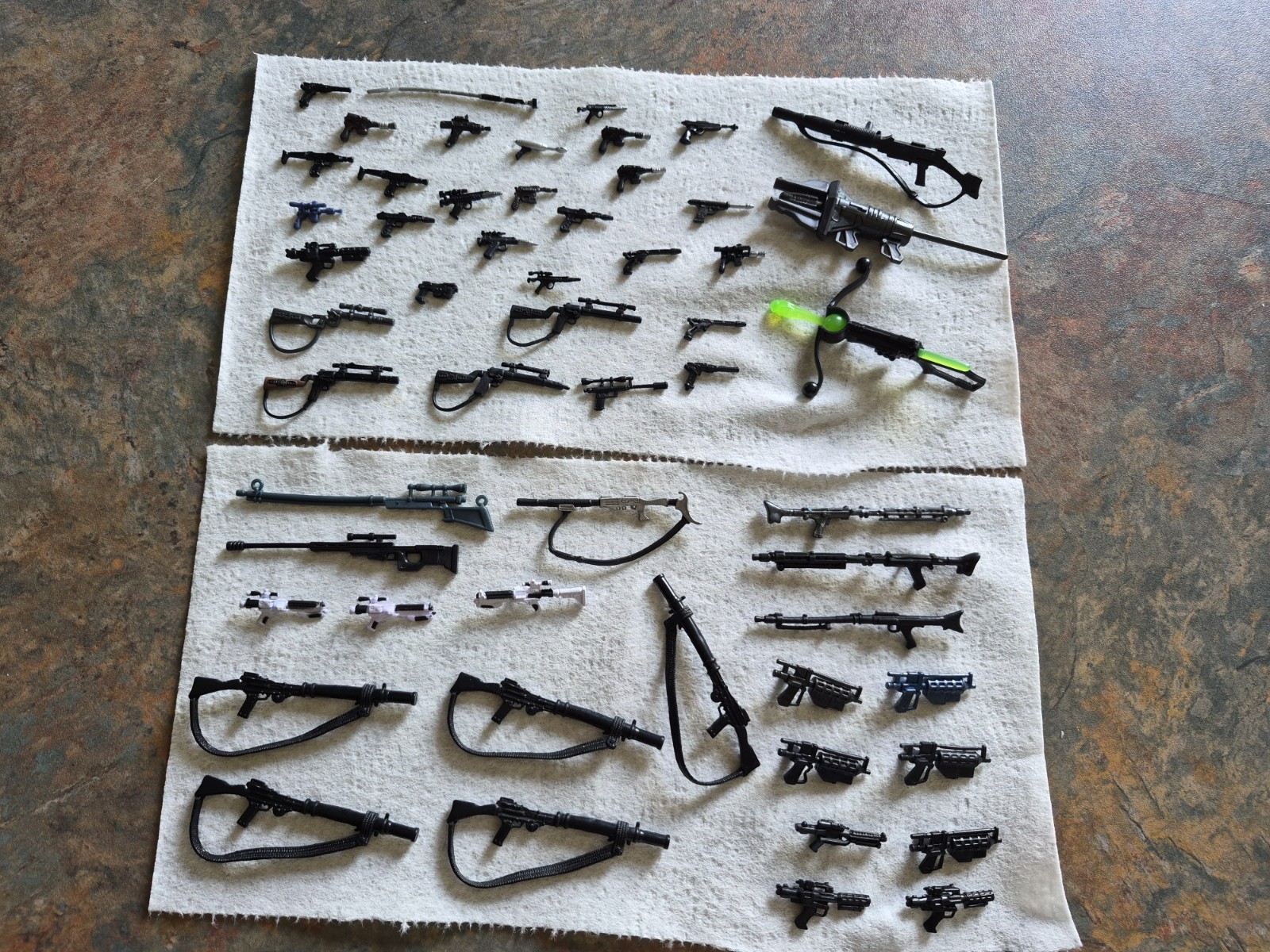 Star Wars Weapons Lot 3.75 Inch
