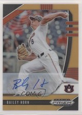 2020 Panini Prizm Draft Picks Neon Orange 9/20 Bailey Horn #PDP142 Auto xb2