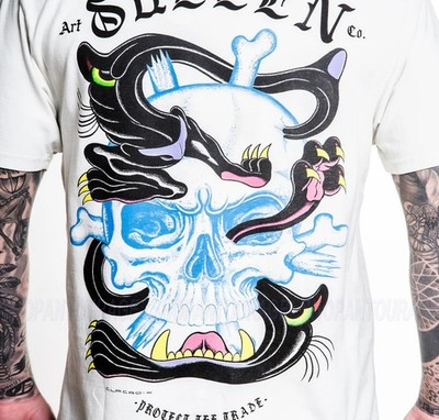 Sullen Art Collective Panther Trip Premium SCM8096 Short Sleeve T
