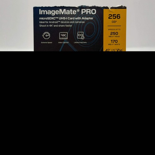 Sandisk Imagemate Pro 256GB microSDXC UHS-I Card SDSQXBJ-256G-AWGKA